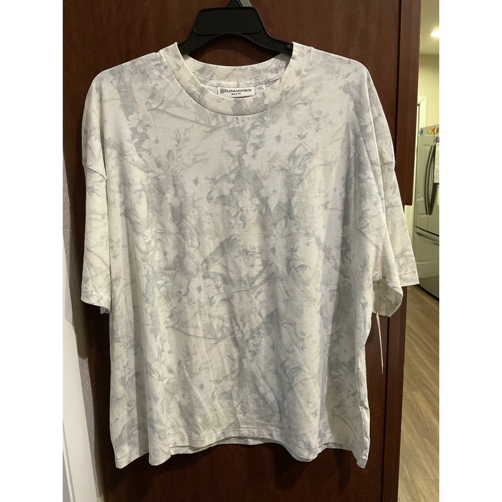 No Boundaries Men's Oversized Boxy T Shirt size XL (G-060)